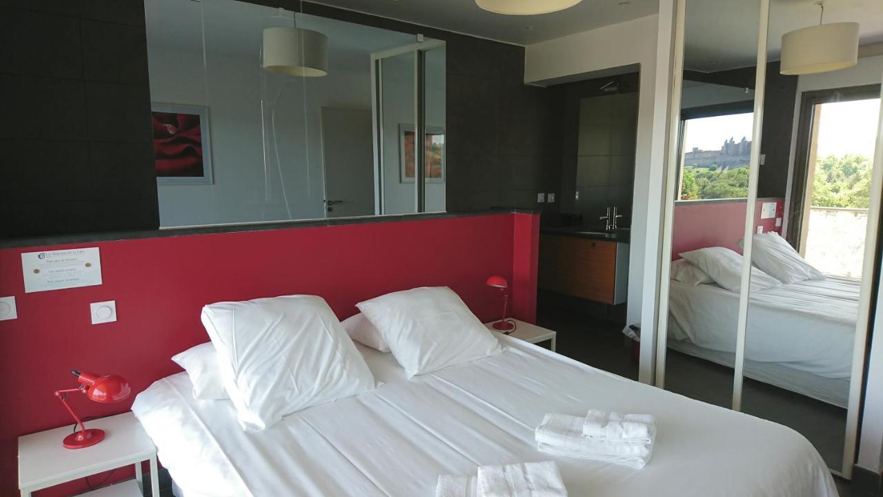 Appartement Le Saint Nazaire - Les Balcons de la Cité Carcasona Exterior foto